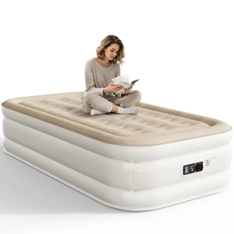 【2026】Twin Inflatable Air Mattress 18" with Built-in Self-Inflating High Speed Pump Comfort Bed 80"L x 40"W x 18"Th
【2026】Twin Inflatable Air Mattress 18" with Built-in Self-Inflating High Speed Pump Comfort Bed 80"L x 40"W x 18"Th