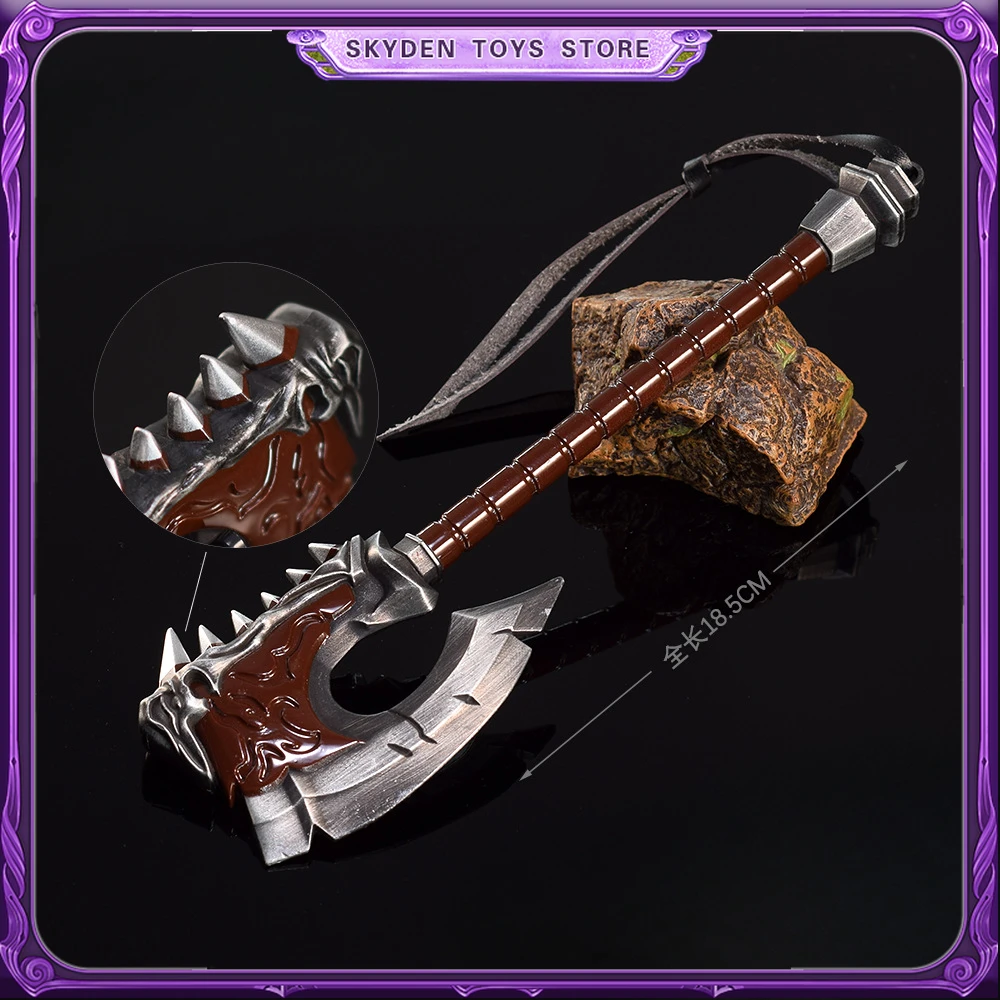 Оружие World of Warcraft, 19 см, топор Gorehowl, люмбая, hellcry Prince Malchezaar, неограненная периферическая металлическая модель, подарки для детей
Оружие World of Warcraft, 19 см, топор Gorehowl, люмбая, hellcry Prince Malchezaar, неограненная периферическая металлическая модель, подарки для детей