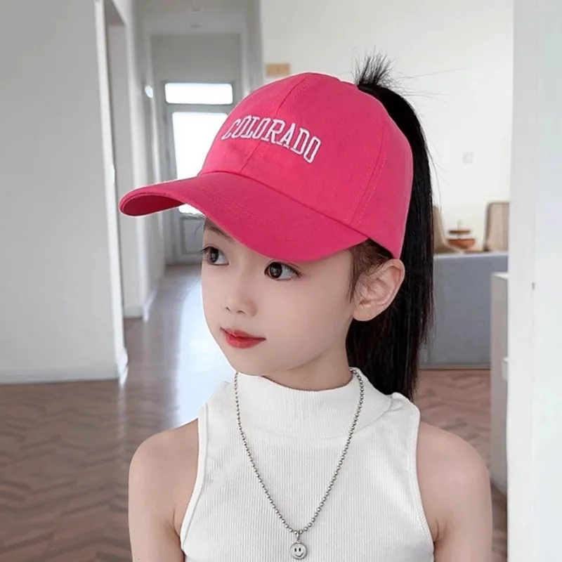 Children's parent-child baseball cap can be tied in a ponytail in summer, girls' empty top hat, trendy baby sun hat, sun protect
Children's parent-child baseball cap can be tied in a ponytail in summer, girls' empty top hat, trendy baby sun hat, sun protect