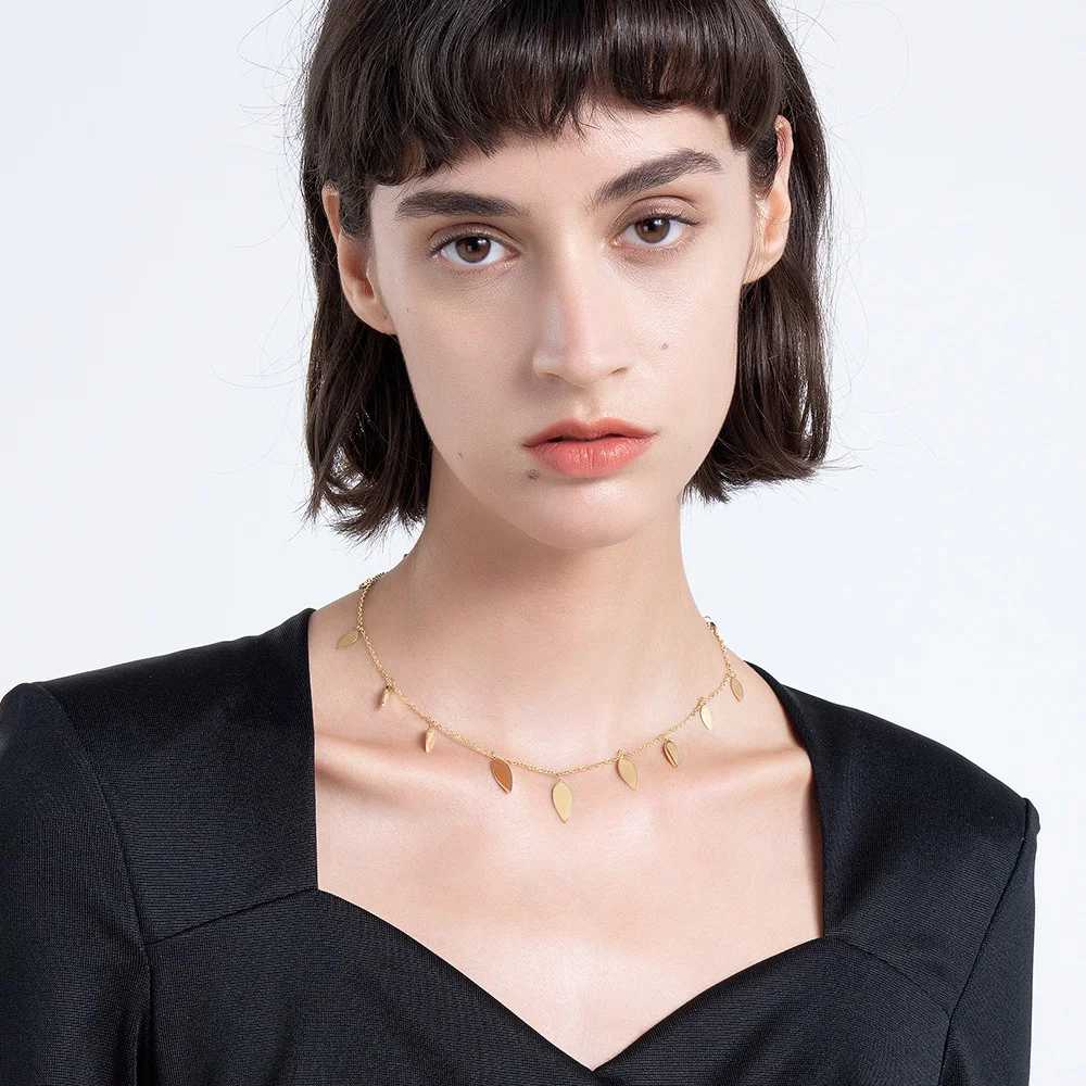 ENFASHION винтажное ожерелье в виде листьев для женщин, ожерелья с растениями, 2021, модные украшения золотого цвета, вечерние воротники из нержавеющей стали P 203189
ENFASHION винтажное ожерелье в виде листьев для женщин, ожерелья с растениями, 2021, модные украшения золотого цвета, вечерние воротники из нержавеющей стали P 203189