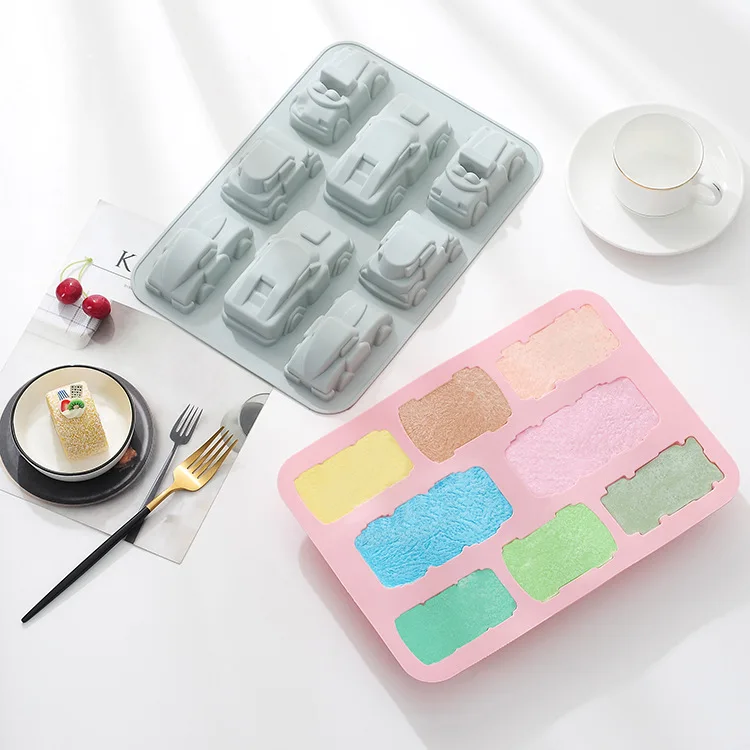 Classic Car Silicone Cake Mold Large 6-hole Car Modeling Silicone Mold DIY Kitchen Baking Tools Cake Decoration Accessories
Classic Car Silicone Cake Mold Large 6-hole Car Modeling Silicone Mold DIY Kitchen Baking Tools Cake Decoration Accessories