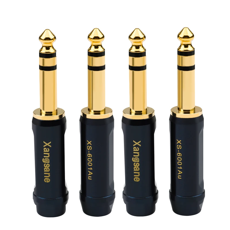 Hi-end Copper 6.35mm 6.5mm Plug Adapter Connector for Microphone Audio Recording Mixer Effetor Bass Guitar Cable
Hi-end Copper 6.35mm 6.5mm Plug Adapter Connector for Microphone Audio Recording Mixer Effetor Bass Guitar Cable