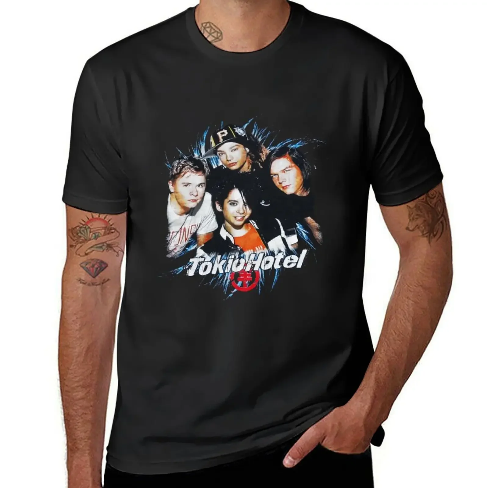 Vintage Tokio Hotel art T-Shirt boys animal print vintage anime shirt boys whites baggy shirts men t shirt
Vintage Tokio Hotel art T-Shirt boys animal print vintage anime shirt boys whites baggy shirts men t shirt