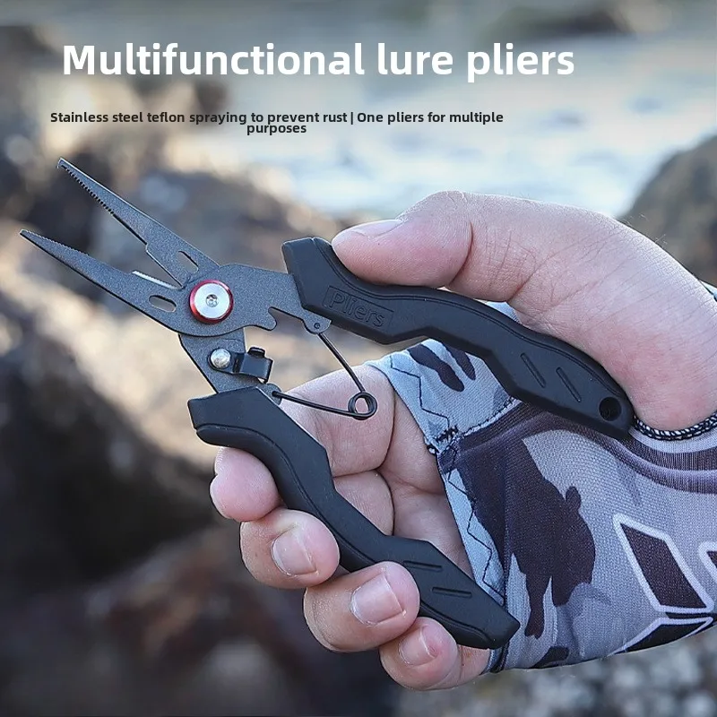 Precision Sharp Fishing Pliers - Designed for Effective Hook Removal, Durable and Reliable Tool for Every Fishing Adventure.
Precision Sharp Fishing Pliers - Designed for Effective Hook Removal, Durable and Reliable Tool for Every Fishing Adventure.