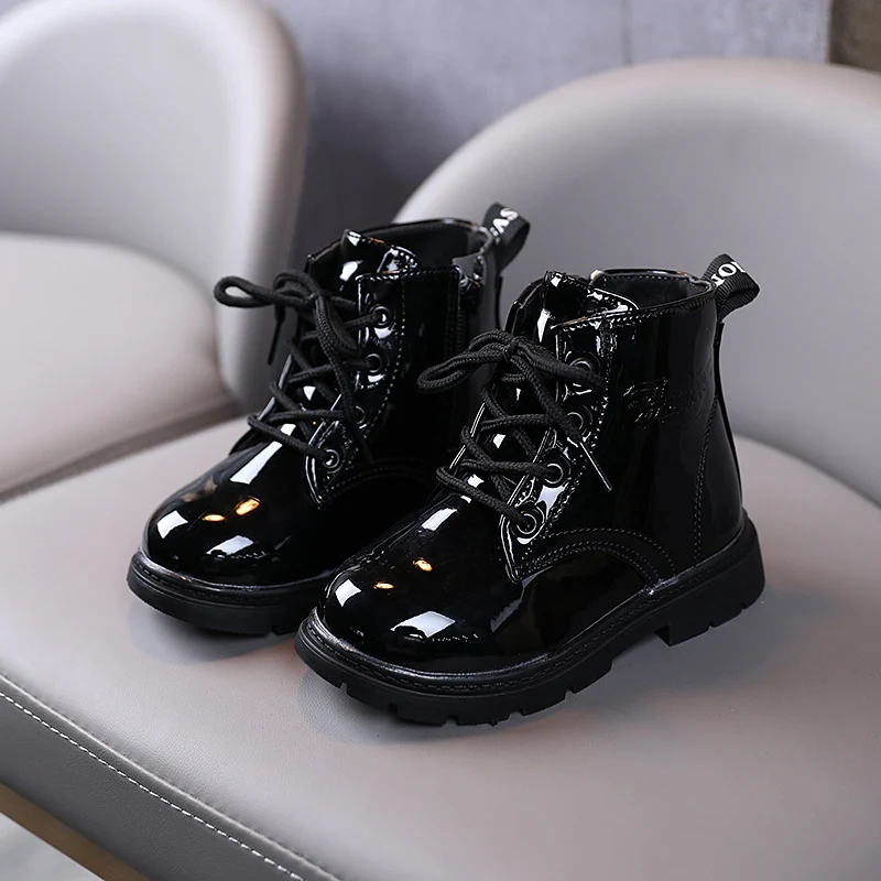 COMFY KIDS Toddler Black Patent Leather Side Zipper Ankle Boots Soft Non Slip Rubber Sole Kids Leather Shoes
COMFY KIDS Toddler Black Patent Leather Side Zipper Ankle Boots Soft Non Slip Rubber Sole Kids Leather Shoes