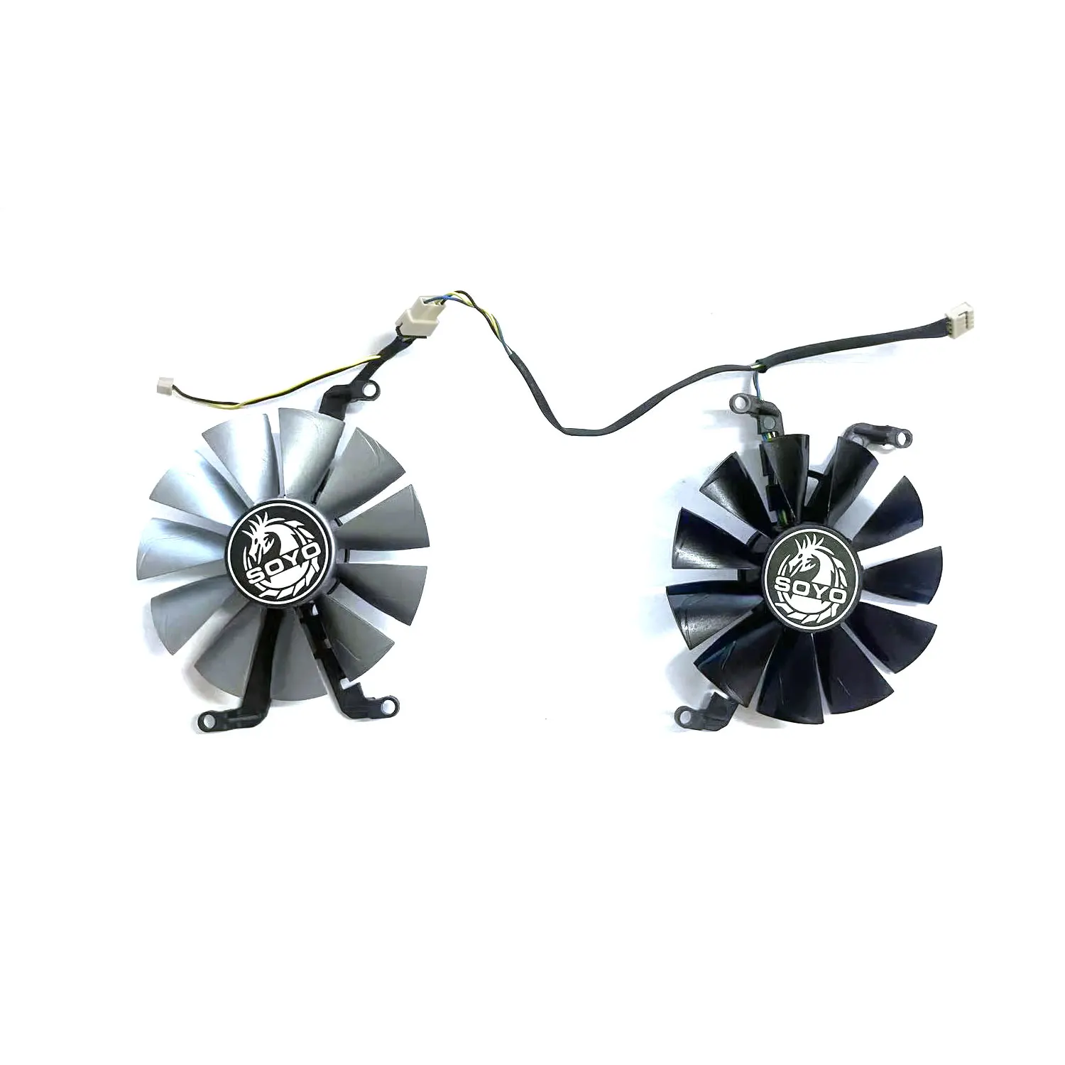 4PIN 85MM RTX2060 GPU Fan for SOYO RTX2060 2070 GTX1660 S video card fans
4PIN 85MM RTX2060 GPU Fan for SOYO RTX2060 2070 GTX1660 S video card fans