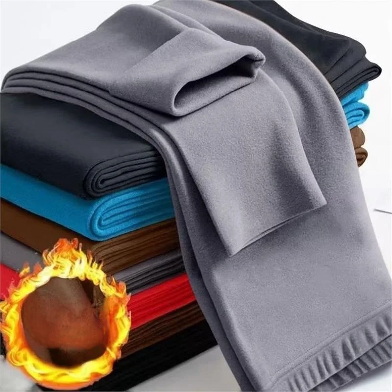 Men's Winter Fleece Lined Thickened Warm Pants Loose Fit Trousers Fashionable Urban Style Long Pants mid Waist Youth Suitable
Men's Winter Fleece Lined Thickened Warm Pants Loose Fit Trousers Fashionable Urban Style Long Pants mid Waist Youth Suitable