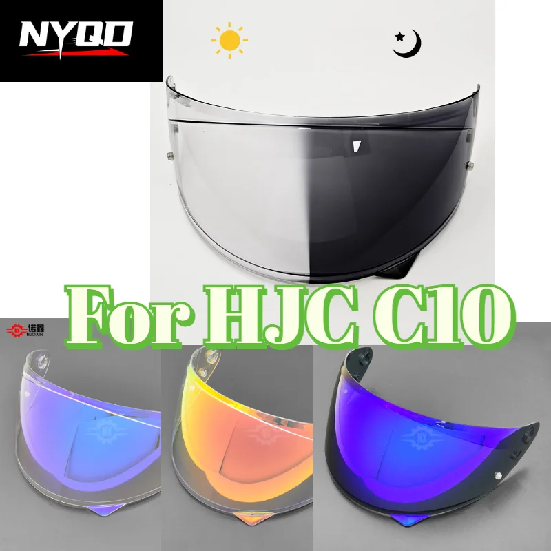 Motorcycle Helmet Face Shield Visor Replacement For HJC C10 Motorbike Accessories Helmet Lens Dustproof Windproof Shield Anti-UV
Motorcycle Helmet Face Shield Visor Replacement For HJC C10 Motorbike Accessories Helmet Lens Dustproof Windproof Shield Anti-UV