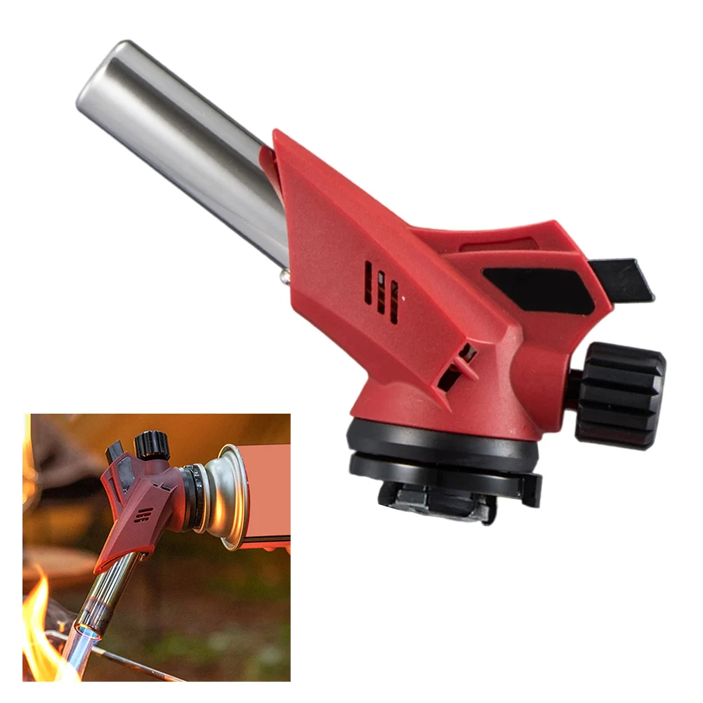 Adjustable Butane Torch With 360° Rotation For Cooking, Camping & Welding Outdoor BBQ Tools Accessories
Adjustable Butane Torch With 360° Rotation For Cooking, Camping & Welding Outdoor BBQ Tools Accessories