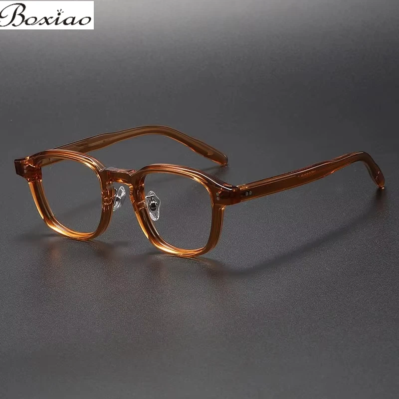 Wide-leg Plate Glasses Frame Customized Prescription Glasses for Men and Women Discoloration Blue Fashion Myopia Glasses Frame.
Wide-leg Plate Glasses Frame Customized Prescription Glasses for Men and Women Discoloration Blue Fashion Myopia Glasses Frame.