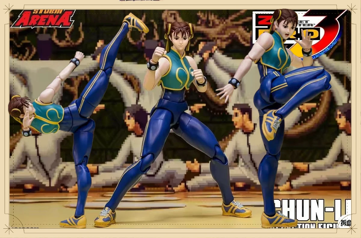【Pre-Sale】Storm Collectibles Arena SFSA06 Chun Li Street Fighter Zero 3 Alpha 3 1/12 Scale Action Figure Collectible Model Toys
【Pre-Sale】Storm Collectibles Arena SFSA06 Chun Li Street Fighter Zero 3 Alpha 3 1/12 Scale Action Figure Collectible Model Toys