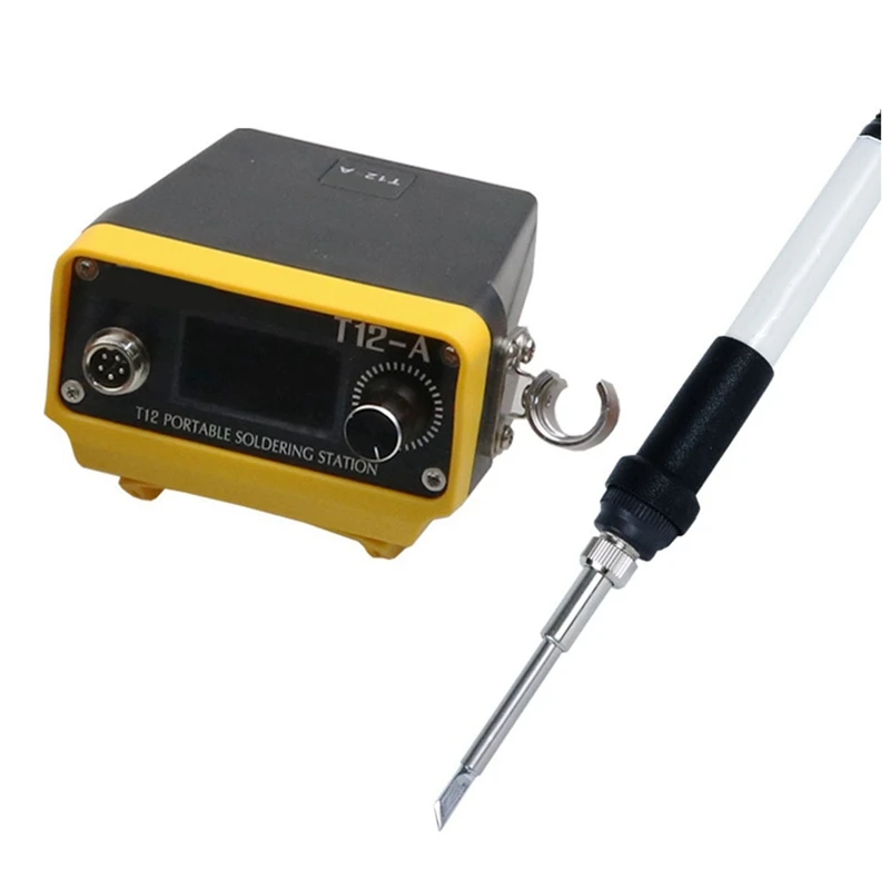 T12-A Cordless Soldering Station 72W T12 Solder Iron For Dewalt 18/20V Li- Battery For DIY Repair Electric Solder
T12-A Cordless Soldering Station 72W T12 Solder Iron For Dewalt 18/20V Li- Battery For DIY Repair Electric Solder