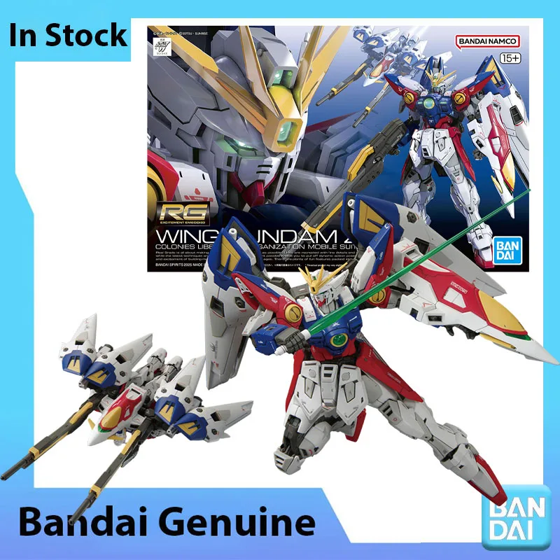 In Stock Bandai 100% Genuine Gundam Model Kit RG 1/144 Wing Gundam Zero Anime Action Figure Collection Assembly Model Toys Gifts
In Stock Bandai 100% Genuine Gundam Model Kit RG 1/144 Wing Gundam Zero Anime Action Figure Collection Assembly Model Toys Gifts