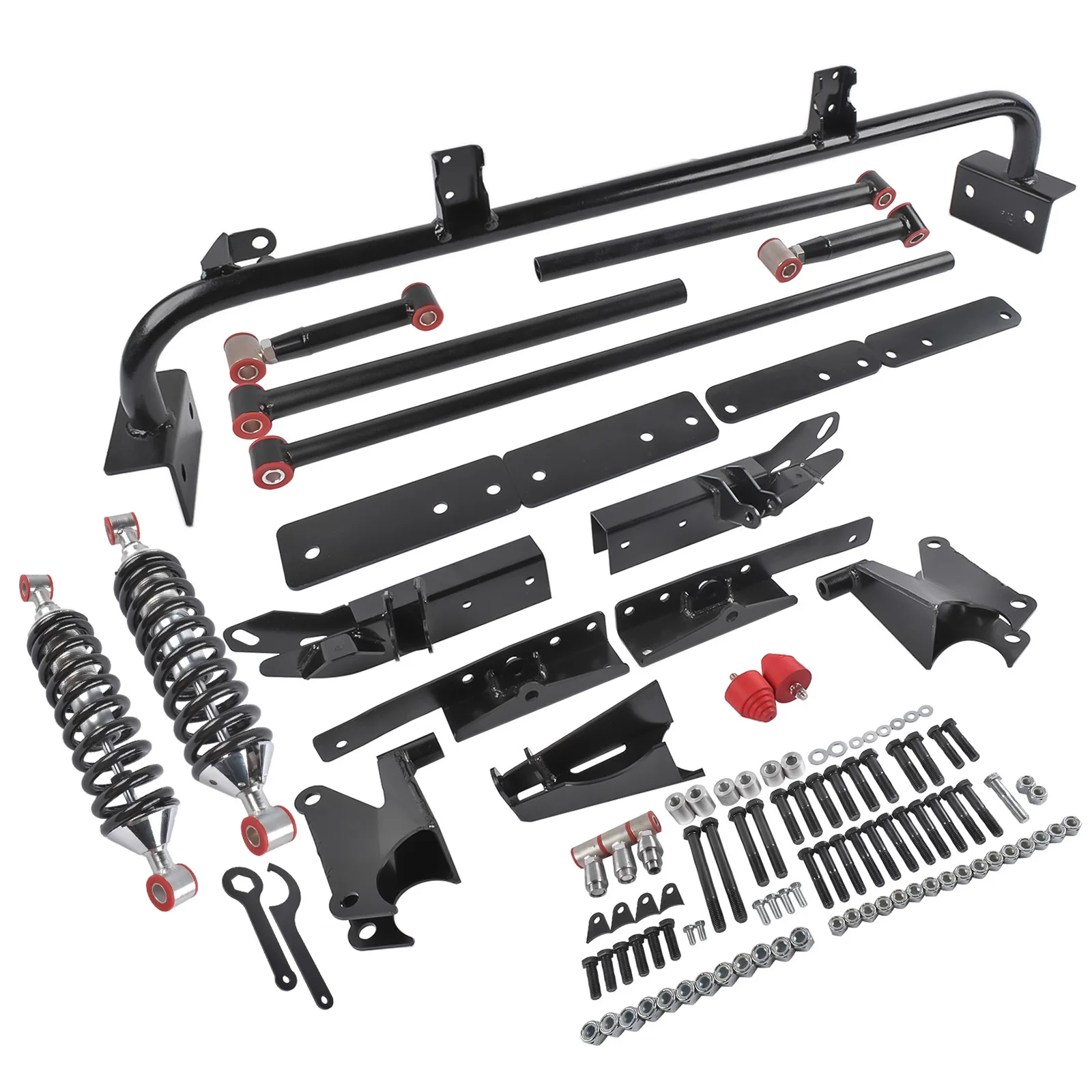 AP02 Brand New For 1967 1968 1969 Chevy Camaro SS Z28 Specific Adjustable Rear 4-Link Kit Adjustable Rear Shocks 4-Link Kit with Coilovers
AP02 Brand New For 1967 1968 1969 Chevy Camaro SS Z28 Specific Adjustable Rear 4-Link Kit Adjustable Rear Shocks 4-Link Kit with Coilovers