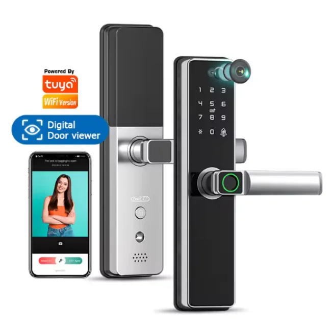 Wholesale Price Cerradura Inteligente Digital Lock WIFI TTlock Tuya APP Password Fingerprint Keyless Smart Locks
Wholesale Price Cerradura Inteligente Digital Lock WIFI TTlock Tuya APP Password Fingerprint Keyless Smart Locks