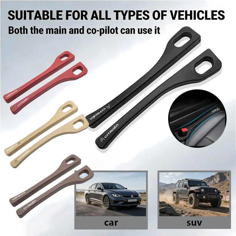 2pcs Car Seat Gap Filler Side Seam Plug Strip Car Accessorie For Citroen C2 C3 C4 C5 C1 DS3 DS4 DS5 Xsara Berlingo Saxo Picasso
2pcs Car Seat Gap Filler Side Seam Plug Strip Car Accessorie For Citroen C2 C3 C4 C5 C1 DS3 DS4 DS5 Xsara Berlingo Saxo Picasso