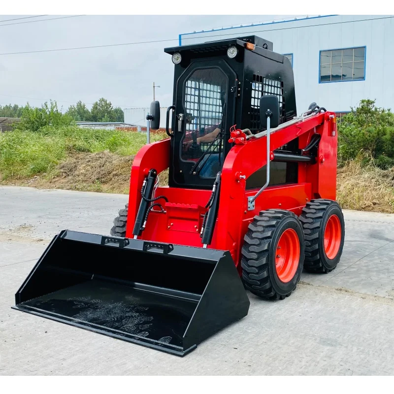 Customized 350kg Skid Steer Loader - High Efficiency Kubota Engine With Stump Bucket Attachment
Customized 350kg Skid Steer Loader - High Efficiency Kubota Engine With Stump Bucket Attachment