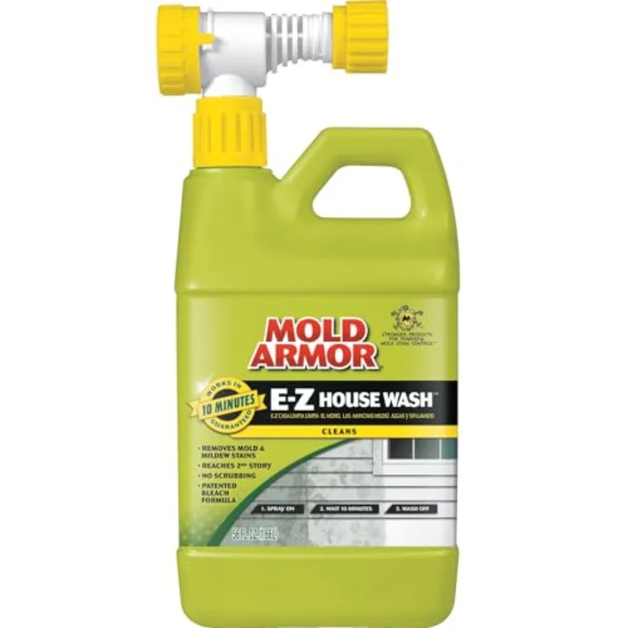 FG51164 E-Z House Wash, Hose End Sprayer, 64-Ounce, green/yellow
FG51164 E-Z House Wash, Hose End Sprayer, 64-Ounce, green/yellow
