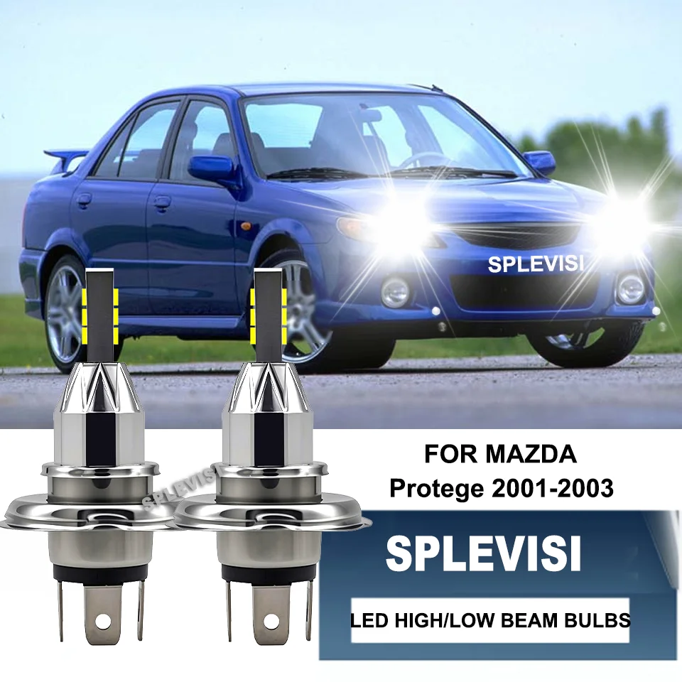 2x 9003/H4 CSP Led Headlight Bulbs High/Low Beam 6000K Halogen Upgrade High Brightness For MAZDA 2 2011-2014 Protege 2001-2003
2x 9003/H4 CSP Led Headlight Bulbs High/Low Beam 6000K Halogen Upgrade High Brightness For MAZDA 2 2011-2014 Protege 2001-2003