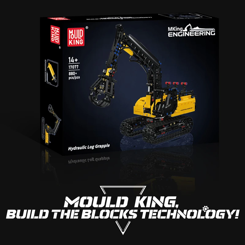 Technical MOC Bulldozer Excavator Building Block Kits Hydraulic Log Grapple Educational Toys for Kids Boys Gifts
Technical MOC Bulldozer Excavator Building Block Kits Hydraulic Log Grapple Educational Toys for Kids Boys Gifts
