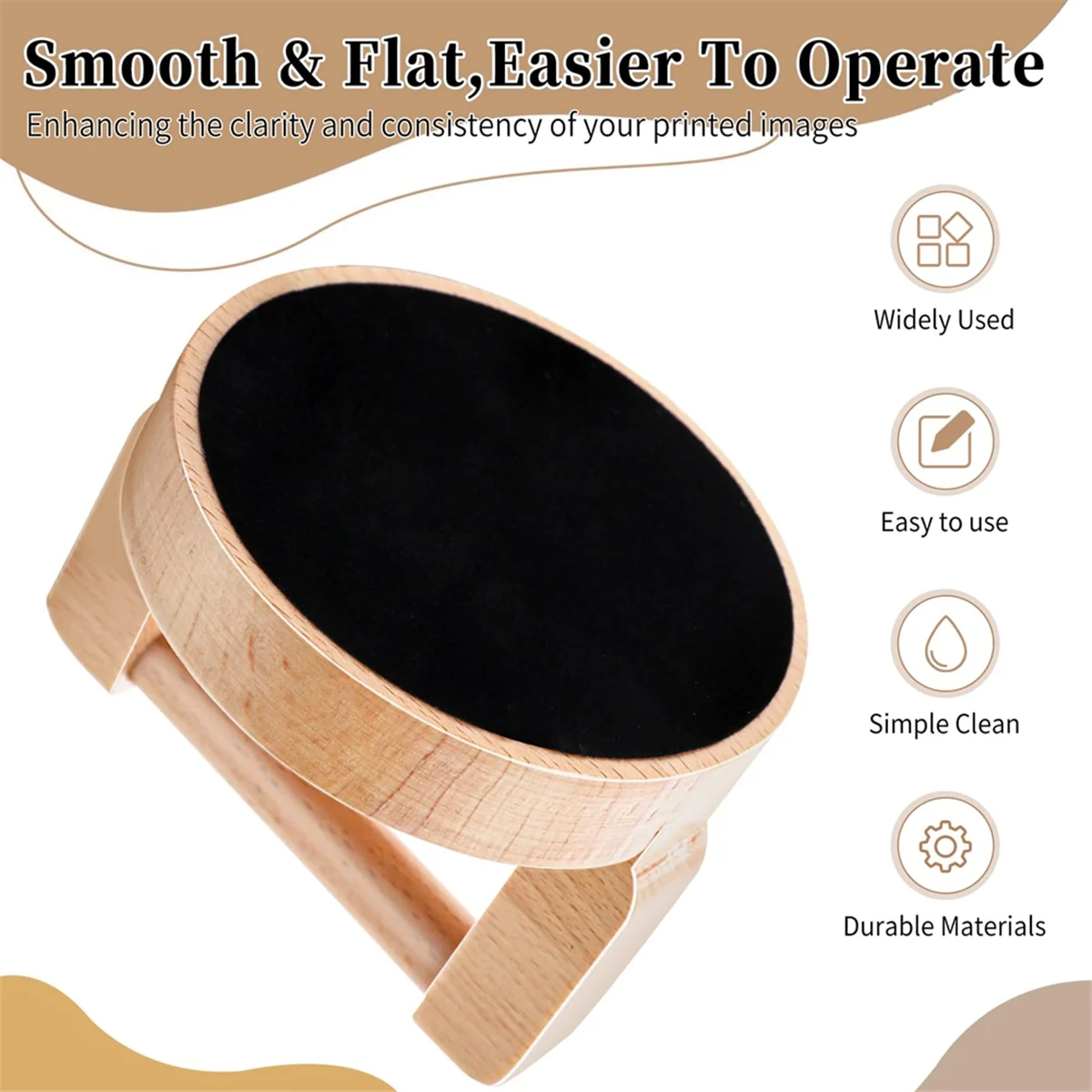 AA98 Wood Block Printing Printmaking Supplies Embossing Tool, Ideal for Block Printing Linocut Crafting Scrapbooking
AA98 Wood Block Printing Printmaking Supplies Embossing Tool, Ideal for Block Printing Linocut Crafting Scrapbooking