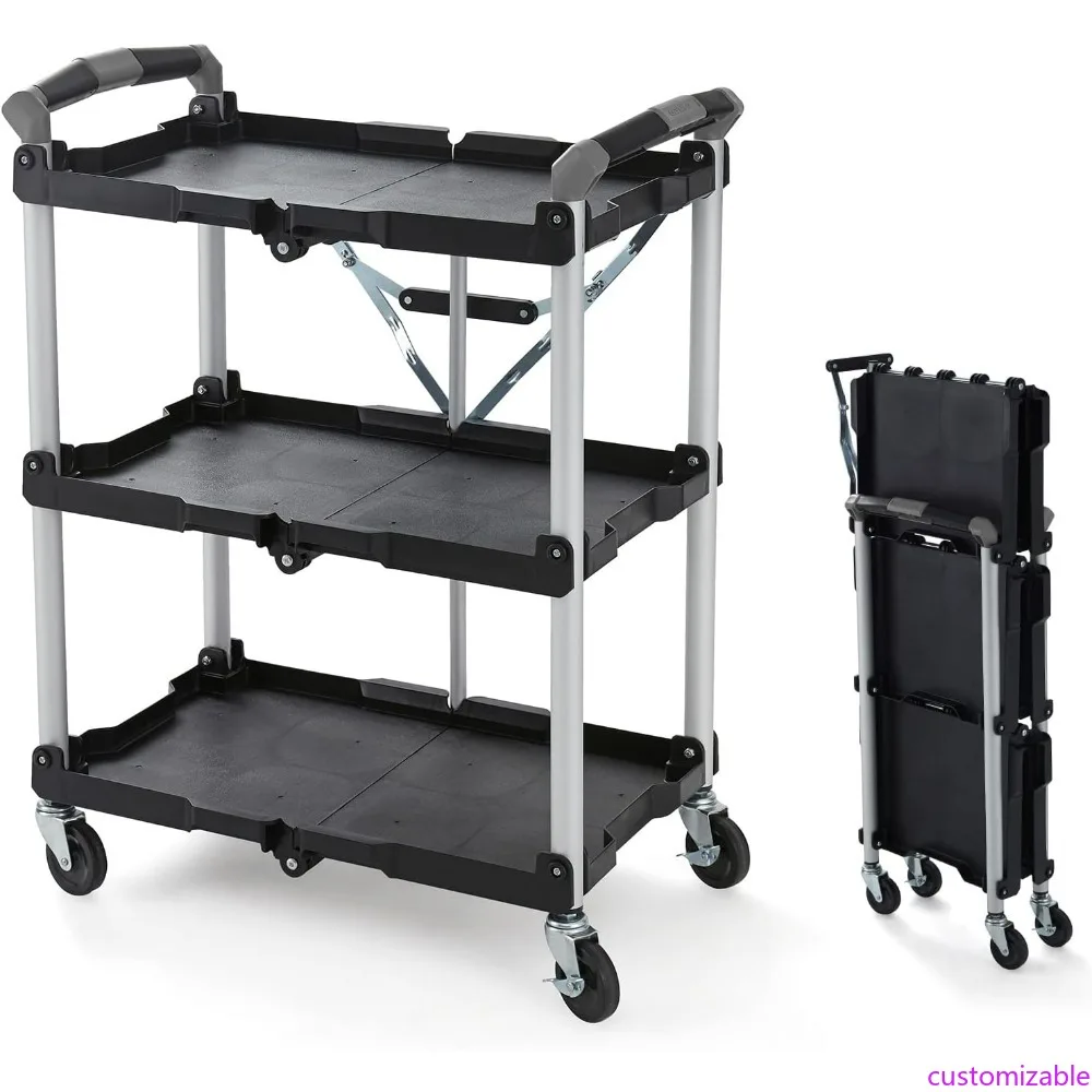 Olympia Tools 85-188 Collapsible Pack-N-Roll Service Cart with 150-Pound Capacity, Black
Olympia Tools 85-188 Collapsible Pack-N-Roll Service Cart with 150-Pound Capacity, Black