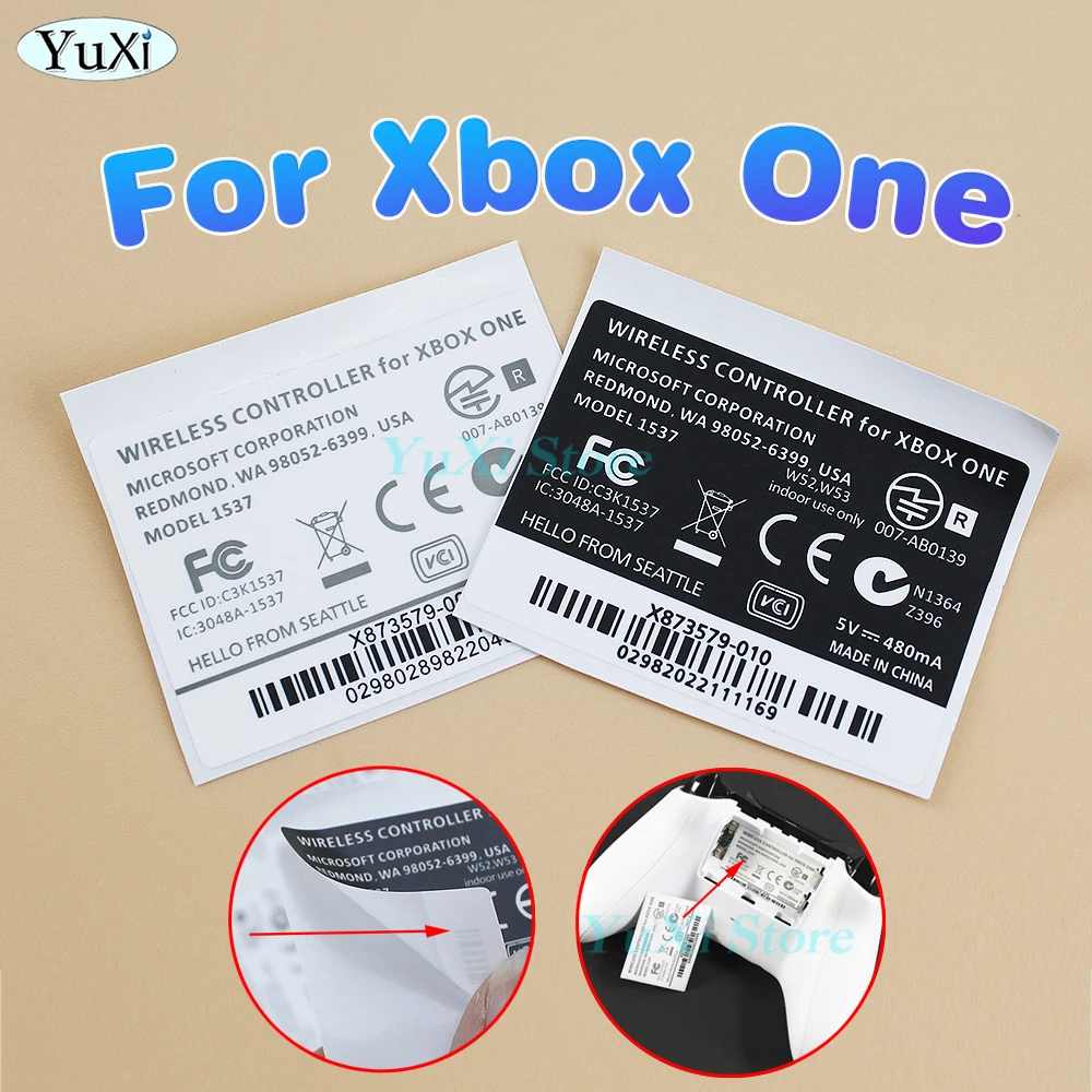 2Pcs Back Shell Sticker Lable Sticker For Xbox One Wireless Gamepad Controller Replacement Accessories
2Pcs Back Shell Sticker Lable Sticker For Xbox One Wireless Gamepad Controller Replacement Accessories