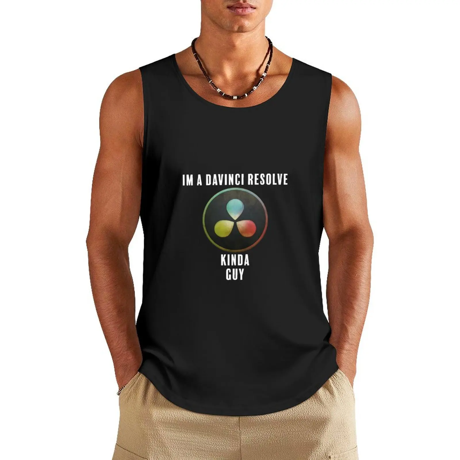 Davinci Resolve Kinda Guy Tank Top Gym man t-shirts for Men's gym sleeveless man shirts Men's gym clothing
Davinci Resolve Kinda Guy Tank Top Gym man t-shirts for Men's gym sleeveless man shirts Men's gym clothing