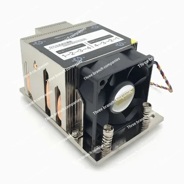 New cooler for LGA4049 2U AMD SP3 cpu heaisink server pc cooler with high speed fan for EPYC 7601 etc.
New cooler for LGA4049 2U AMD SP3 cpu heaisink server pc cooler with high speed fan for EPYC 7601 etc.