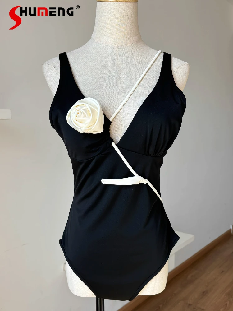 Women's 2025 Summer New High-end Three-dimensional Handmade Flower Elastic Slim One-piece Swimsuit Backless Sexy Chest Pad Vest
Women's 2025 Summer New High-end Three-dimensional Handmade Flower Elastic Slim One-piece Swimsuit Backless Sexy Chest Pad Vest