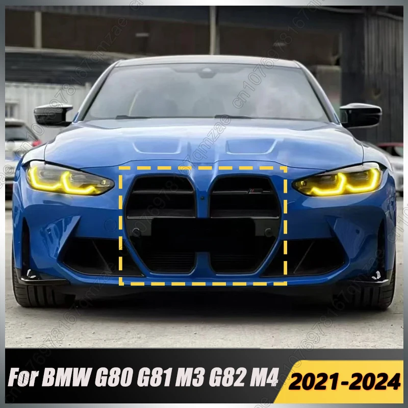 Front Bumper Racing Grills For BMW G80 G81 M3 G82 G83 M4 2021-2024 Front Kidney Grille V Style With ACC Auto Fitment
Front Bumper Racing Grills For BMW G80 G81 M3 G82 G83 M4 2021-2024 Front Kidney Grille V Style With ACC Auto Fitment