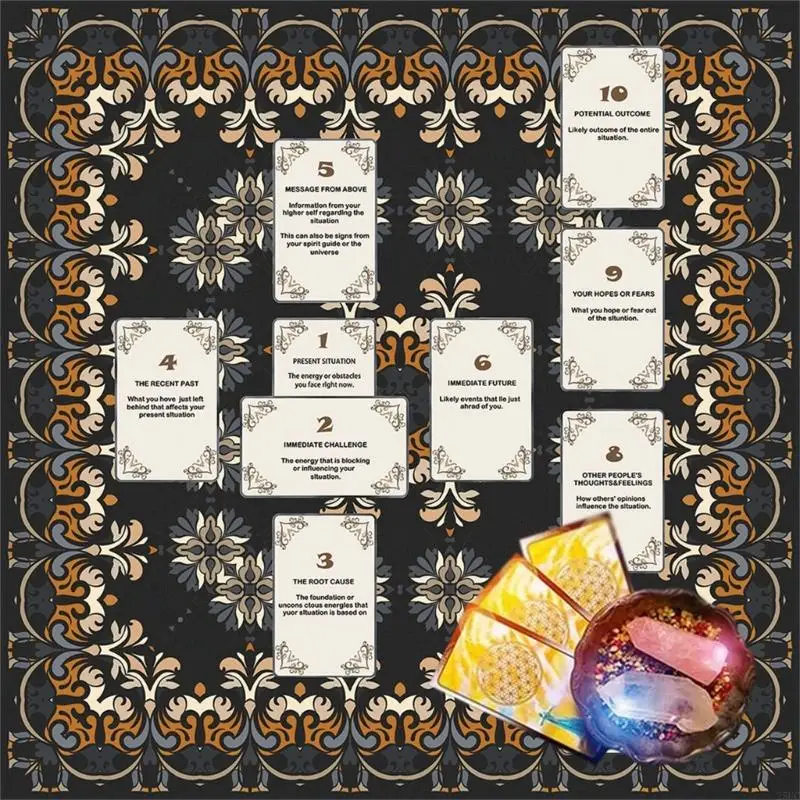 Divinations Cards Table Cloth Tapestry Reading Card Tarots Tablecloth Astrologys Witchcrafts Deck Cloth Wall Decoration
Divinations Cards Table Cloth Tapestry Reading Card Tarots Tablecloth Astrologys Witchcrafts Deck Cloth Wall Decoration