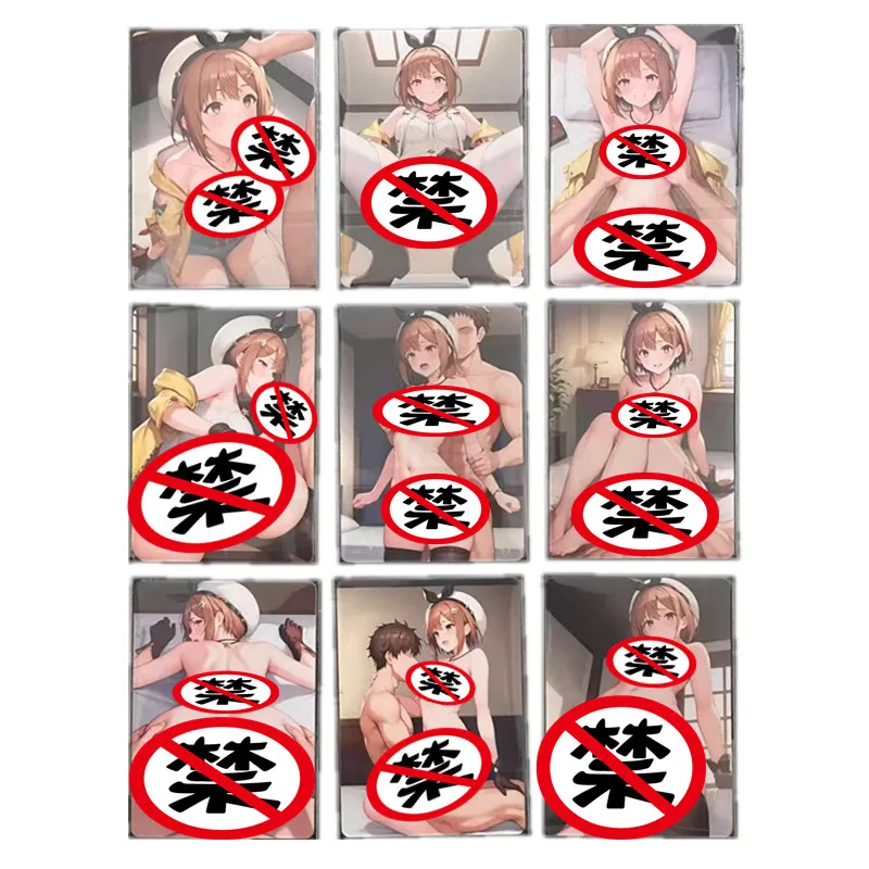 9Pcs/set Homemade Game Anime Cards Lysa’s Alchemy Workshop Lysa Sexy Nude Card ACG Toy Gift DIY Classic Game Collection Card
9Pcs/set Homemade Game Anime Cards Lysa’s Alchemy Workshop Lysa Sexy Nude Card ACG Toy Gift DIY Classic Game Collection Card