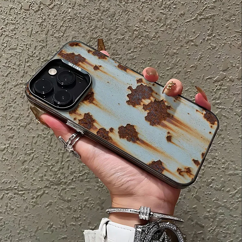 INS Creative 3D Effects Rusty Metal Phone Case for Xiaomi Redmi Note 7 8 9 9S 10 11 12 13 14 Pro Plus 4G 5G Anti Fall Matte
INS Creative 3D Effects Rusty Metal Phone Case for Xiaomi Redmi Note 7 8 9 9S 10 11 12 13 14 Pro Plus 4G 5G Anti Fall Matte