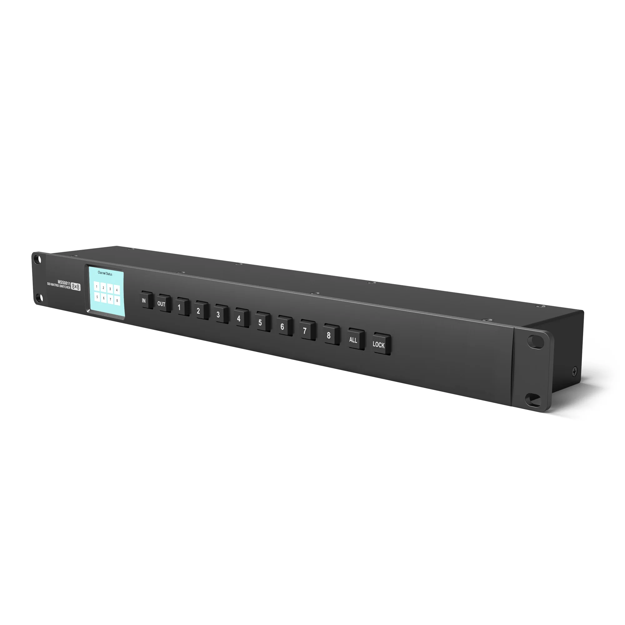 8-канальный компактный переключатель маршрутизации 3G/HD/SD SDI MSS0811 SDI Video Matrix Switcher
8-канальный компактный переключатель маршрутизации 3G/HD/SD SDI MSS0811 SDI Video Matrix Switcher