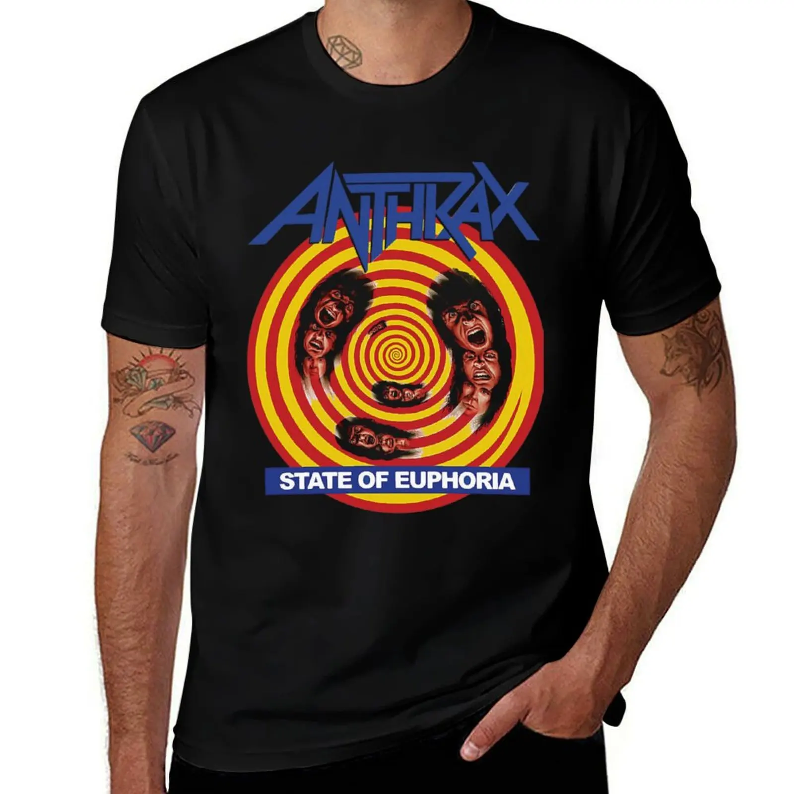 ANTHRAX BAND T-Shirt Basic Crew Neck Short Sleeve Top
ANTHRAX BAND T-Shirt Basic Crew Neck Short Sleeve Top