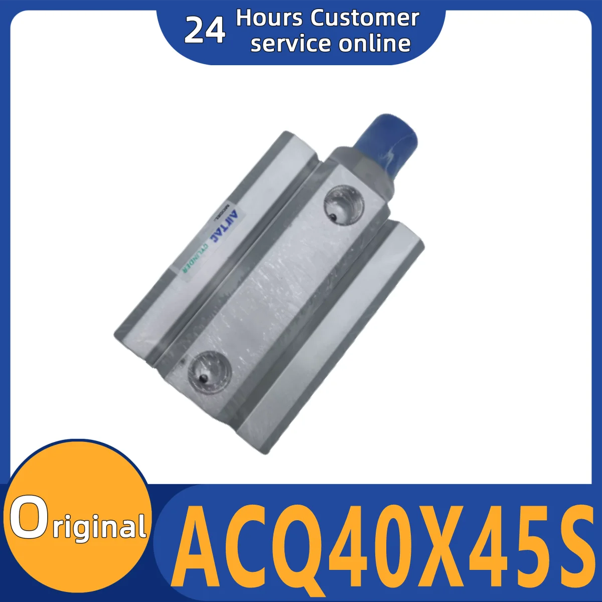 Совершенно новый оригинальный тонкий цилиндр ACQ40X45S ACQ40X50S ACQ40X60S ACQ40X70S
Совершенно новый оригинальный тонкий цилиндр ACQ40X45S ACQ40X50S ACQ40X60S ACQ40X70S