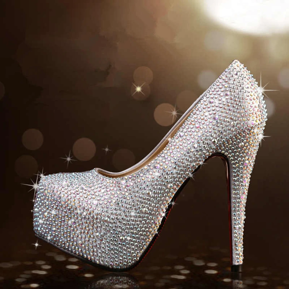 Wedding shoe waterproof platform Diamond colored fine heel Nightclub Sexy for Women 2025 New Style shoes women Zapatos mujer
Wedding shoe waterproof platform Diamond colored fine heel Nightclub Sexy for Women 2025 New Style shoes women Zapatos mujer