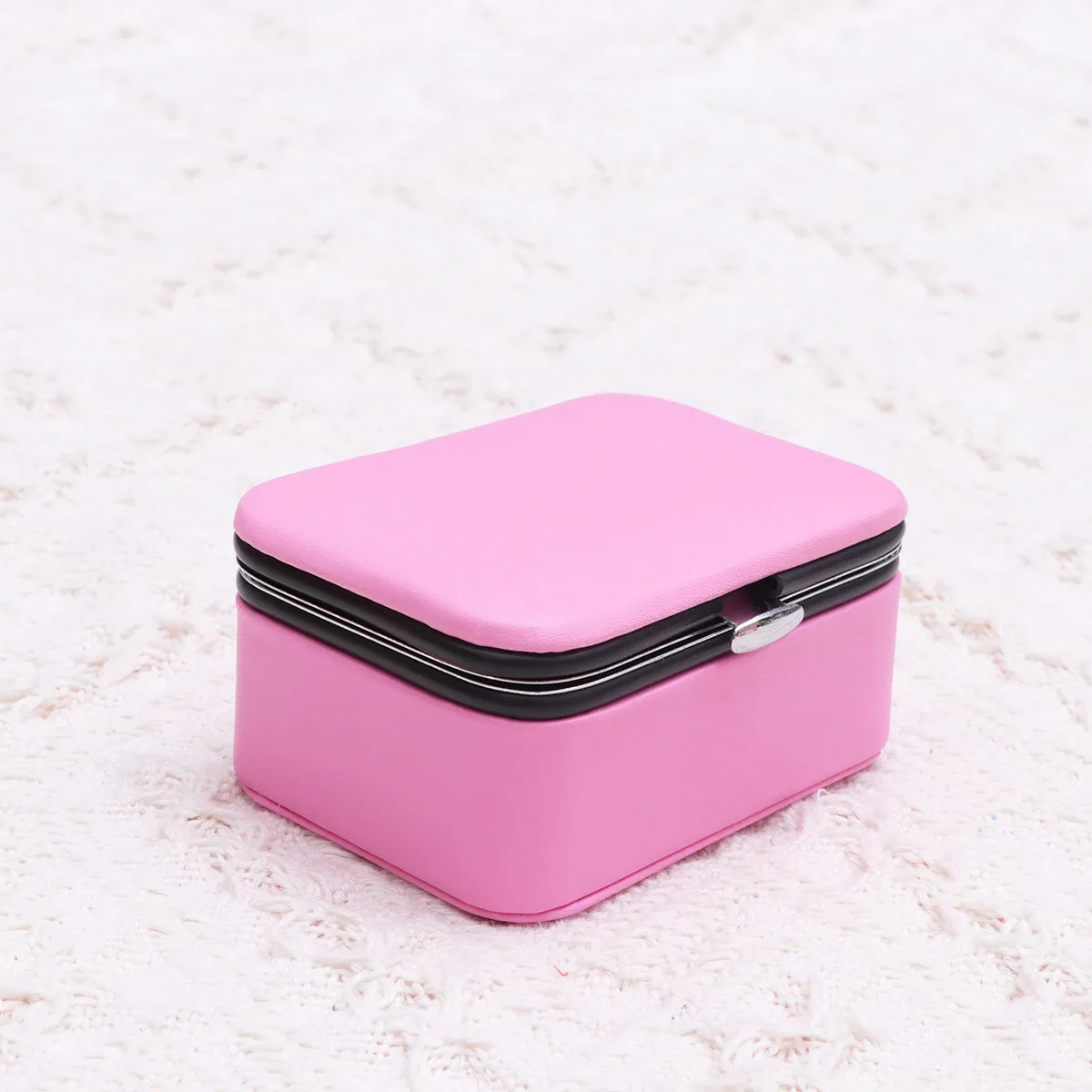 Mini Jewelry Box for Earrings Necklace Ring Storage Portable Organizer Case Soft Lining Scratch Resistant Fashion Decorative
Mini Jewelry Box for Earrings Necklace Ring Storage Portable Organizer Case Soft Lining Scratch Resistant Fashion Decorative