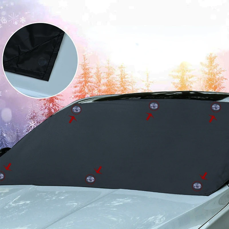 Sunshade Cover Car Windshield Snow Sun Shade Waterproof Protector Automobile Magnetic Cover Car Front Windscreen Cover
Sunshade Cover Car Windshield Snow Sun Shade Waterproof Protector Automobile Magnetic Cover Car Front Windscreen Cover