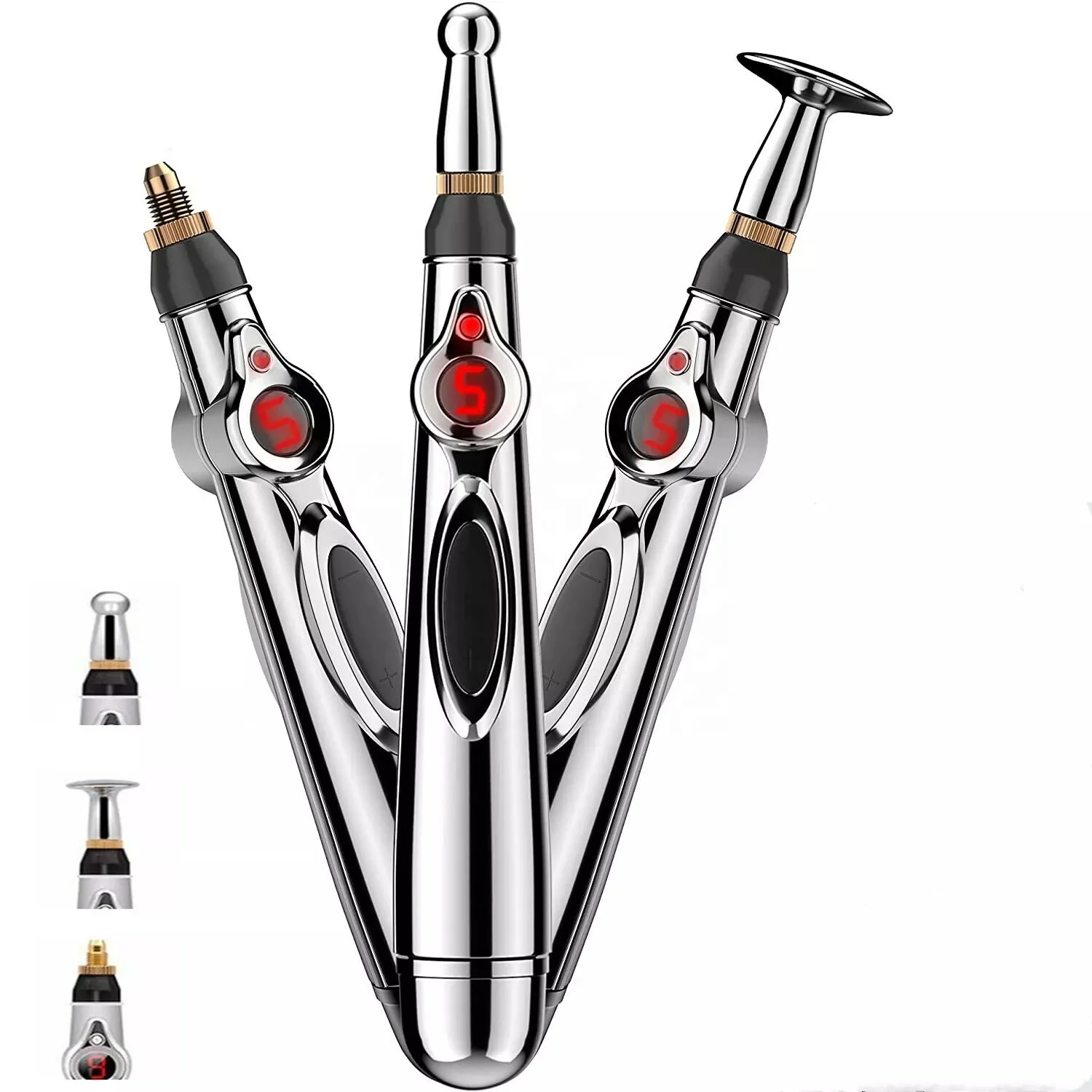 Body Head Back Neck Leg Massager Electric Acupuncture Point Massage Pen Pain Relief Electronic Meridian Energy Pen
Body Head Back Neck Leg Massager Electric Acupuncture Point Massage Pen Pain Relief Electronic Meridian Energy Pen