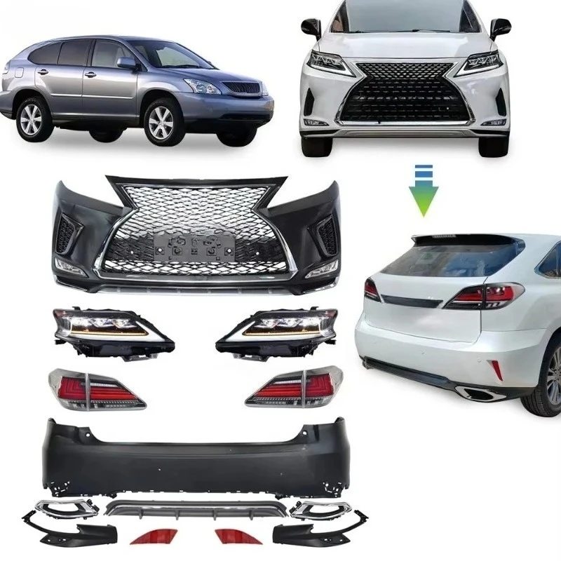 Automotive Exterior Body Kit Bumper Grille Retrofit Set Fit for RX Series 2009-2015
Automotive Exterior Body Kit Bumper Grille Retrofit Set Fit for RX Series 2009-2015