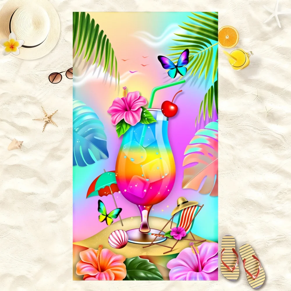 Luxury Ocean Wave Letter Floral Beach Towel Super Soft Quick Dry Sand Free Bath Blanket for Women Vacation for Adults Large
Luxury Ocean Wave Letter Floral Beach Towel Super Soft Quick Dry Sand Free Bath Blanket for Women Vacation for Adults Large