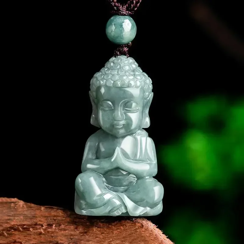 Myanmar Jadeite Blue Water Three-dimensional Baby Buddha Pendant Hand-carved Buddha Male and Female Jade Necklace Lucky Charms
Myanmar Jadeite Blue Water Three-dimensional Baby Buddha Pendant Hand-carved Buddha Male and Female Jade Necklace Lucky Charms