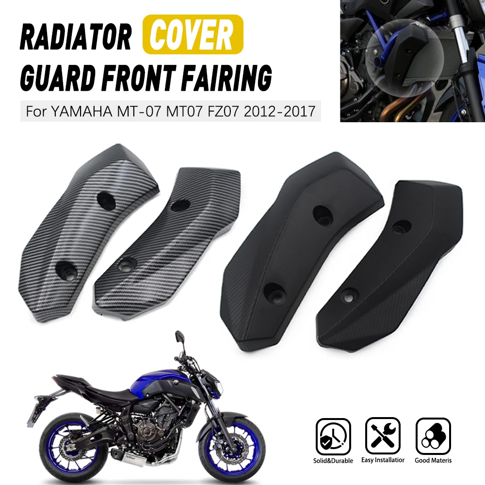 Motorcycle Side Radiator Cover Guards High Performance Easy Installation Directly Replace for Yamaha FZ-07 MT-07 2012-2017
Motorcycle Side Radiator Cover Guards High Performance Easy Installation Directly Replace for Yamaha FZ-07 MT-07 2012-2017