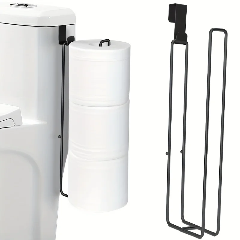 Non-drilled toilet paper holder, with a free hook included. Bathroom tissue holder, kitchen tissue holder.
Non-drilled toilet paper holder, with a free hook included. Bathroom tissue holder, kitchen tissue holder.