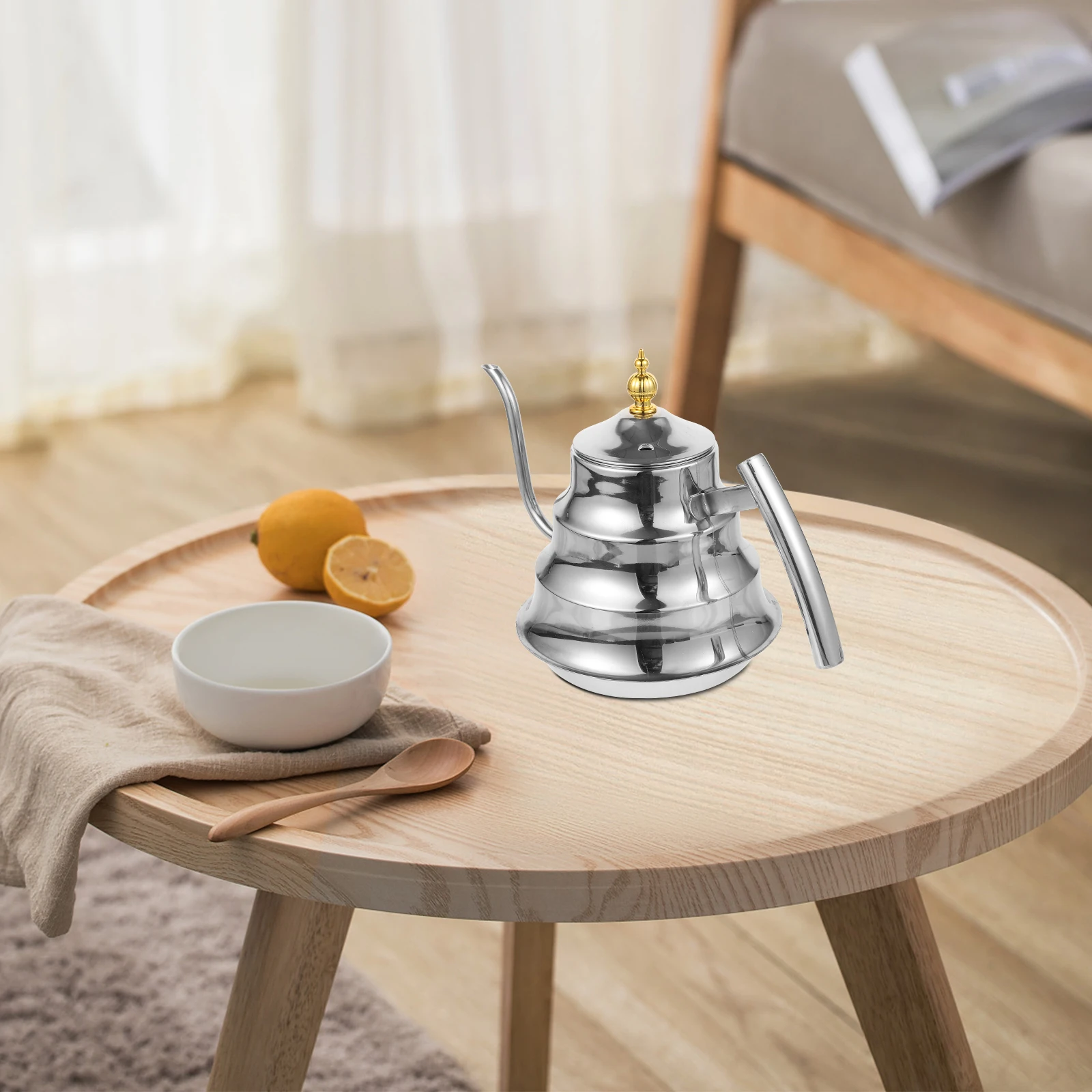 Stainless Steel With Handle Long Spout Filter Home Office Silver Small Tea Pot Kettle Camping Hiking Tea Coffee Pot
Stainless Steel With Handle Long Spout Filter Home Office Silver Small Tea Pot Kettle Camping Hiking Tea Coffee Pot