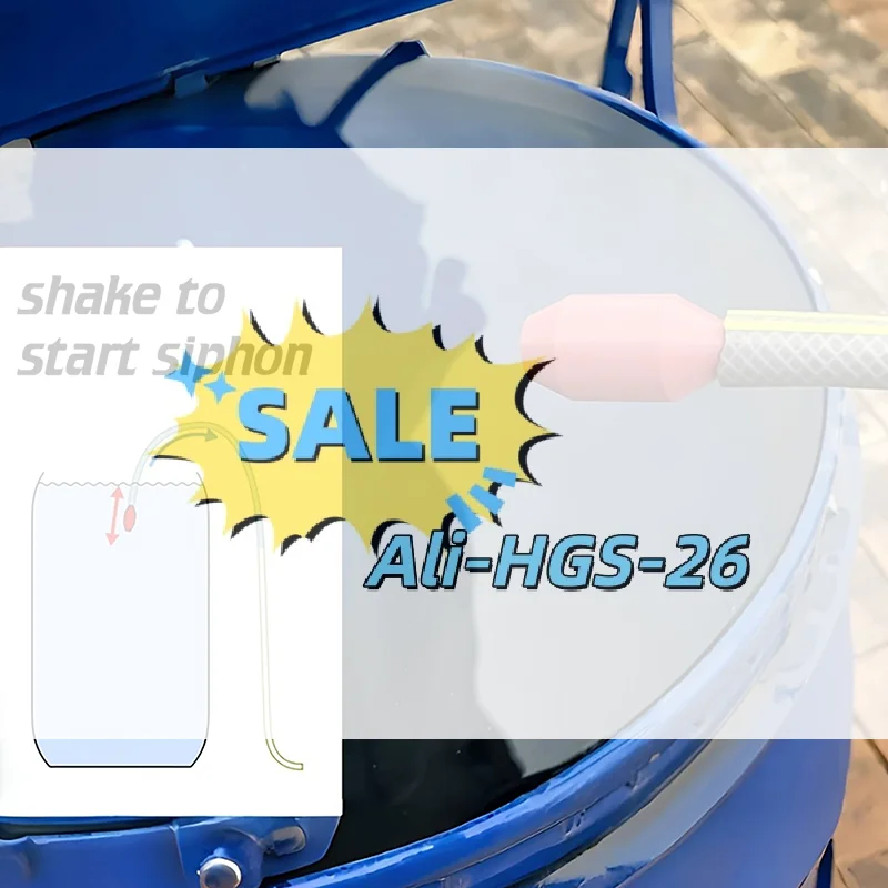 Self-Priming Siphon Pump - Hand-Operated Water Transfer Tool for Garden, Pool & Aquarium, No Power Needed
Self-Priming Siphon Pump - Hand-Operated Water Transfer Tool for Garden, Pool & Aquarium, No Power Needed