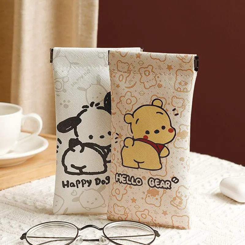 Pochacco Glasses Bag Cartoon Winnie Bear Carrying Glasses Bag Automatic Closing Storage Bag Compressive Waterproofing Portable
Pochacco Glasses Bag Cartoon Winnie Bear Carrying Glasses Bag Automatic Closing Storage Bag Compressive Waterproofing Portable