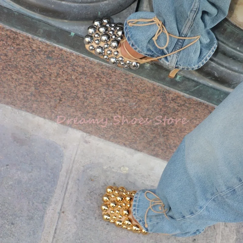 Beige Metal Rivet Square Toe Cross Strap Sandals Women Leather Closed Toe Slingback Thin High Heels Fashion Trendy Summer Shoes
Beige Metal Rivet Square Toe Cross Strap Sandals Women Leather Closed Toe Slingback Thin High Heels Fashion Trendy Summer Shoes